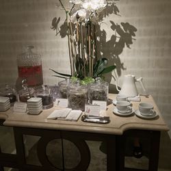Tea area