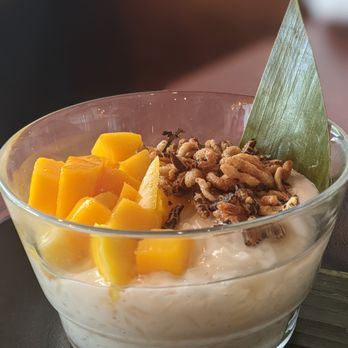 Taurus Ox - Mango Sticky Rice Dessert - Laotian Near Me - Seattle, Washington Taurus Ox - Mango Sticky Rice Dessert - Laotian Near Me - Seattle, Washington