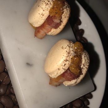 Spago - Bacon macaron melts in your mouth - New American Near Me - Beverly Hills, California Spago - Bacon macaron melts in your mouth - New American Near Me - Beverly Hills, California