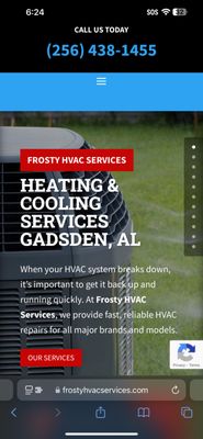 frosty heating and cooling
