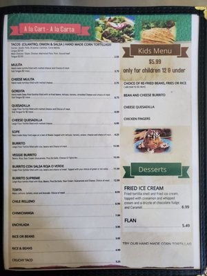 Menu photo 7 Fuentes Restaurant & Cantina Minden, NV