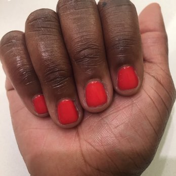 Sun Nails - I know my nails are short, but I get gel nails regularly... This is the worst ever. - Nail Salons Near Me - Toronto, Ontario
