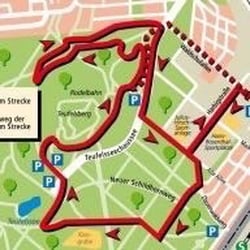 Berliner Silvesterlauf - Die Laufstrecke