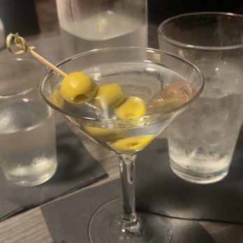 Jensen's food & cocktails - The martini with an extra glass of martini on the side - New American Near Me - Eagan, Minnesota