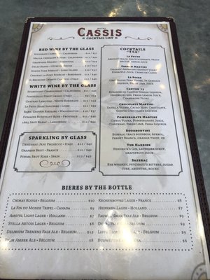 Menu photo 2 Bistro Cassis Huntington, NY