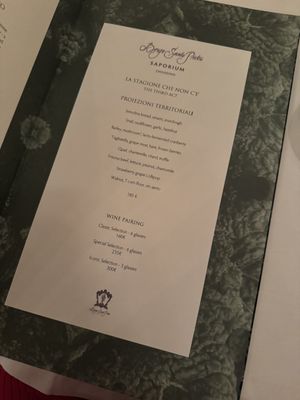 Menu photo 1 Saporium Chiusdino Palazzetto, SI