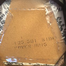 Bernhardt Furniture Outlet - Numbers under the seat