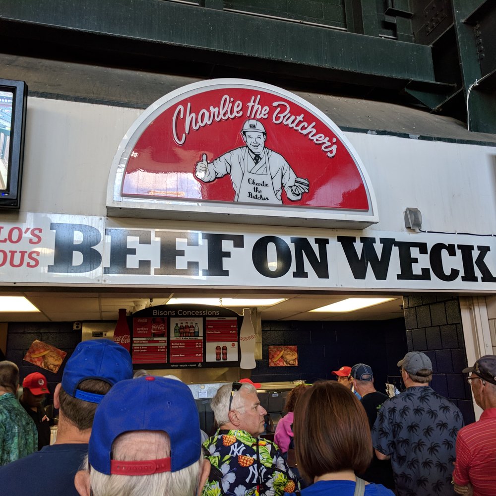 Sahlen Field - Regular beef on weck were $8 tax included. - Baseball Fields Near Me - Buffalo, New York Sahlen Field - Regular beef on weck were $8 tax included. - Baseball Fields Near Me - Buffalo, New York