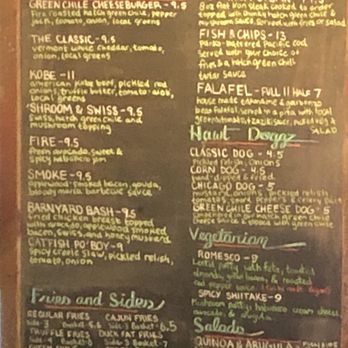 The Burger Stand - Menu - Burgers Near Me - Taos, New Mexico