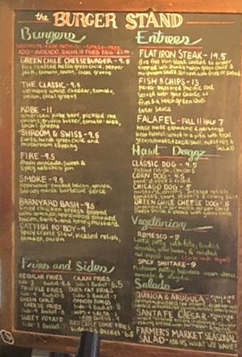 Menu photo 5 The Burger Stand Taos, NM
