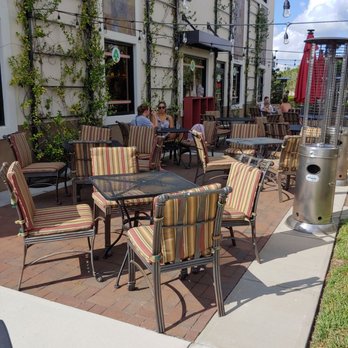 Moura Bistro - Beautiful outdoor seating - Lebanese Near Me - Naples, Florida