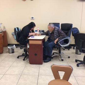 Elite Nails - Daddy Joe getting a manicure. - Nail Salons Near Me - North Augusta, South Carolina Elite Nails - Daddy Joe getting a manicure. - Nail Salons Near Me - North Augusta, South Carolina