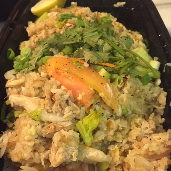 Kaosamai Thai Restaurant - Crab Fried Rice should not be missed. Love those huge chucks of Dungeness Crab. Yum! - Thai Near Me - Seattle, Washington Kaosamai Thai Restaurant - Crab Fried Rice should not be missed. Love those huge chucks of Dungeness Crab. Yum! - Thai Near Me - Seattle, Washington