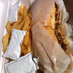 Pino's Auto Grill - Ninetta w/fries.