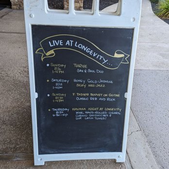 Longevity Wines - Activity Schedule (Aug. 2023) - Wineries Near Me - Livermore, California