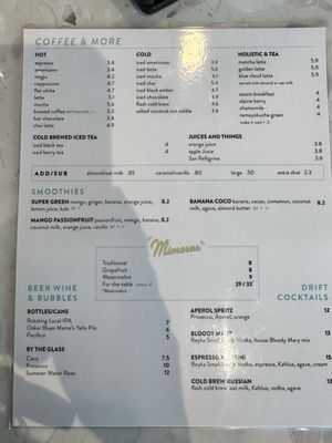Menu photo 1 Drift Cafe Carolina Beach, NC