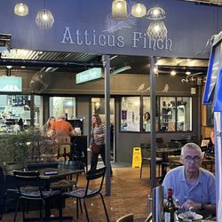 Atticus Finch - This picture was taken one hour later, then the refusal to serve.  The customers obviously are not happy, look at them.
