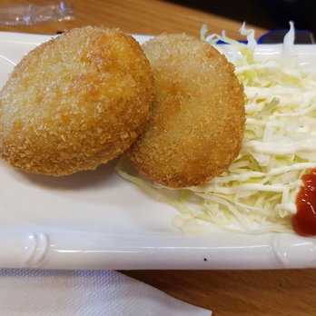 Breakfast ING - Potato croquettes.  They tasted nice hot and crispy - Breakfast & Brunch Near Me - Mississauga, Ontario