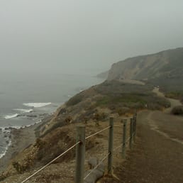 trail along the cliffside