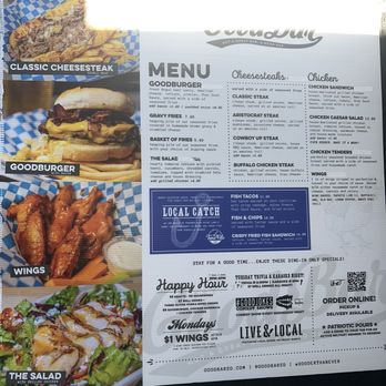 Goodbar - Menu - Sports Bars Near Me - San Diego, California Goodbar - Menu - Sports Bars Near Me - San Diego, California