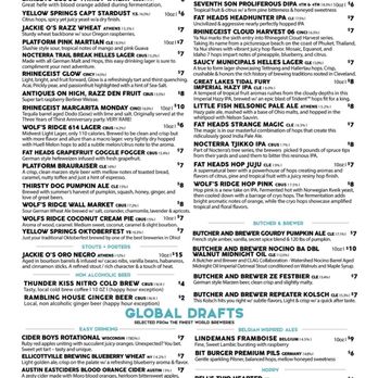Bodega - Beer Menu - New American Near Me - Columbus, Ohio Bodega - Beer Menu - New American Near Me - Columbus, Ohio