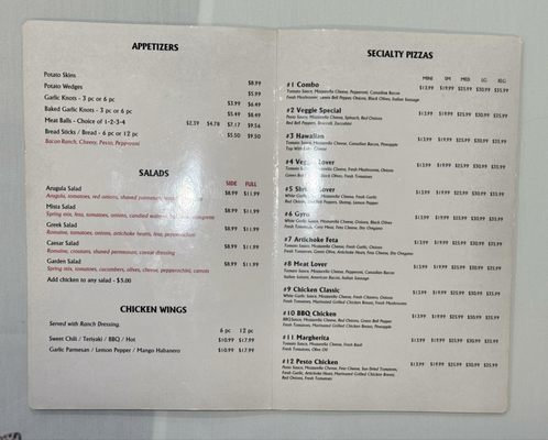 Menu photo 2 Ristorante da Maria San Jose, CA Menu photo 2 Ristorante da Maria San Jose, CA