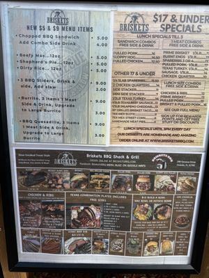 Menu photo 4 Briskets BBQ Shack & Grill Oviedo, FL