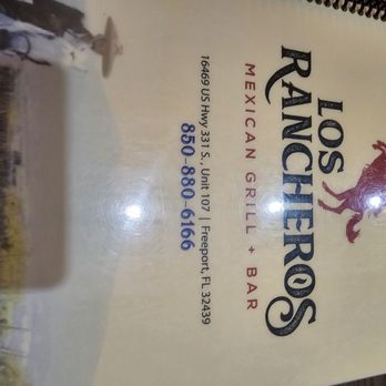Los Rancheros - Menu - Mexican Near Me - Freeport, Florida Los Rancheros - Menu - Mexican Near Me - Freeport, Florida