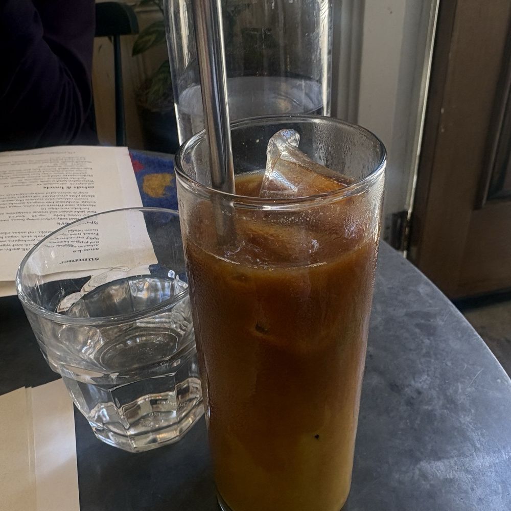 Wildseed - ICED GOLDEN LATTE you need to ask for espresso to be added. - Vegan Near Me - San Francisco, California Wildseed - ICED GOLDEN LATTE you need to ask for espresso to be added. - Vegan Near Me - San Francisco, California