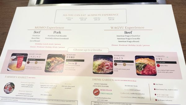 Menu photo 4 Mo Mo Paradise Irvine, CA