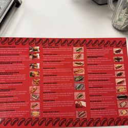 Mel's Hot Dogs - Menu