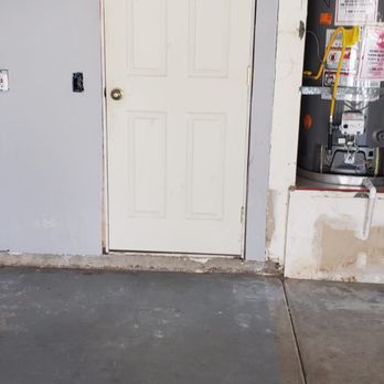 Superior Wall Design - Before photo of door between garage and bedroom - Painters Near Me