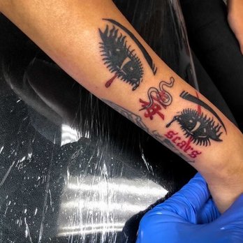 Inkdica Tattoo - 1 of 2 on my friends tattoos done by Thuan! (@bayareaink on IG) again, meticulous line work. We we're definitely impressed. - Tattoo Near Me - San Jose, California