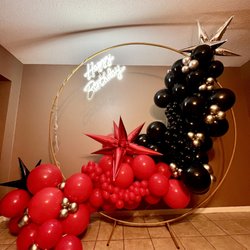 Jammy Creations - My brother's surprise birthday party using his favorite colors.