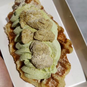Korean Kater - Matcha mochi croffle - Food Trucks Near Me