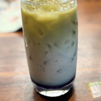 True Food Kitchen - Lavender matcha latte - New American Near Me - Raleigh, North Carolina True Food Kitchen - Lavender matcha latte - New American Near Me - Raleigh, North Carolina