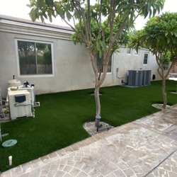 Prime Landscaping & Maintenance - Artificial grass installation complete