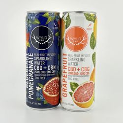 Natural Remedies - WYLD CBD drinks CBN CBD CBG Relaxation stress free pain free no thc
