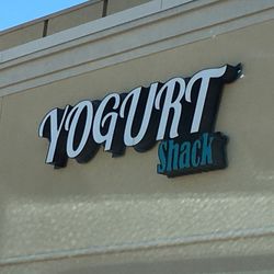 Yogurt Shack - Sign.