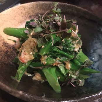 Kiraku - Snow crab and broccolini - Tapas/Small Plates Near Me - Berkeley, California Kiraku - Snow crab and broccolini - Tapas/Small Plates Near Me - Berkeley, California