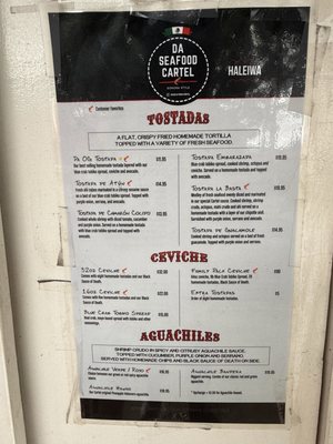 Menu photo 5 Da Seafood Cartel Haleiwa, HI