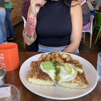 Four Friends Kitchen - Molletes and house potatoes - Southern Near Me - Denver, Colorado