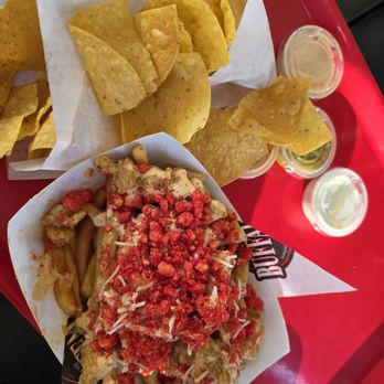 The Buffalo Spot - Pico Rivera - Flaming hot garlic parmesan fries - Chicken Wings Near Me - Pico Rivera, California