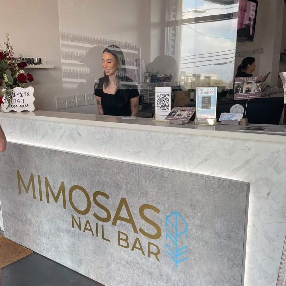 Mimosas Nail Bar - Front check in - Nail Salons Near Me - Charlotte, North Carolina Mimosas Nail Bar - Front check in - Nail Salons Near Me - Charlotte, North Carolina