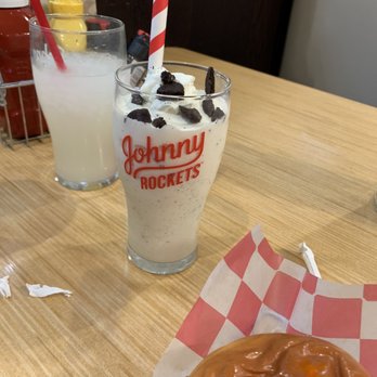 Johnny Rockets - Cookie's and cream milkshake - Burgers Near Me - Hanover, Maryland Johnny Rockets - Cookie's and cream milkshake - Burgers Near Me - Hanover, Maryland