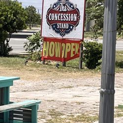 The Concession Stand - Sign