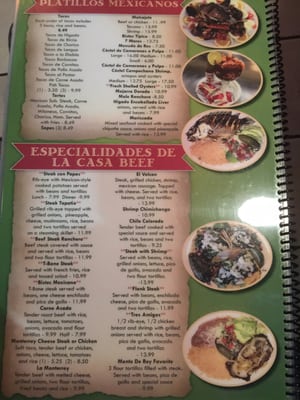 Menu photo 5 Monte De Rey Winston Salem, NC