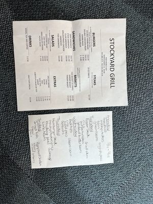 Menu photo 1 Stockyard Grill Montgomery, AL Menu photo 1 Stockyard Grill Montgomery, AL