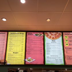 Water Dogs menu...I have had the Chicken Fingers and French Fries and a Grilled Hot Dog and Salad with homemade Ranch dressing.