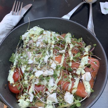 The Farmhouse Inn & Kitchen - Quinoa with lox and egg - Bed & Breakfast Near Me - Whitefish, Montana